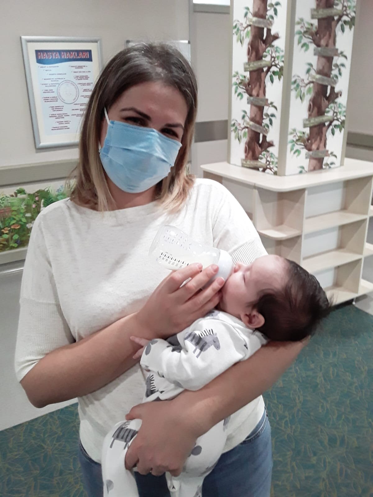 Visit to the hospital for Day 5 check-up